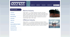 Desktop Screenshot of hellenicmarine.com